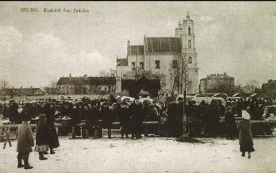 1911 metai. Lukiškių aikštė (D.Vizunas Vilniaus vaizdų atvirukai 1897-1915 m.)