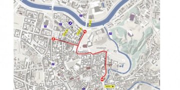 Kalėdų eglės įžiebimo šventę – transporto priemonių eismo ribojimai