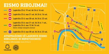 Atkurtai Lietuvos kariuomenei 100-as – renginių metu bus eismo ribojimų