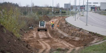 Pilaitiškių patogumui – naujas dviračių ir pėsčiųjų takas