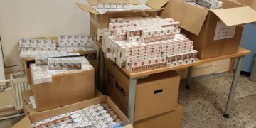 Surasta ir paimta daugiau nei 4 tūkst. pakelių kontrabandinių rūkalų