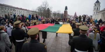 Vilniuje sausio 1-ąją bus minimos Lietuvos vėliavos iškėlimo Gedimino pilies bokšte 100-osios metinės