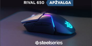 „SteelSeries Rival 650″ apžvalga