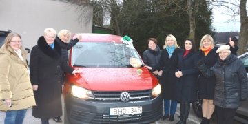 Sveikatos biurui naujas automobilis