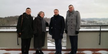 Spartinami Gedimino pilies kalno tvarkybos darbai