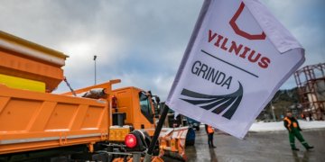 „Grinda” sostinės gatves valys moderniausia nauja technika