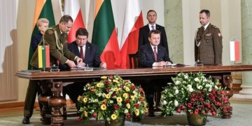 Stiprinamas Lietuvos ir Lenkijos bendradarbiavimas gynybos srityje