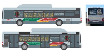 Į Vilniaus gatves išvažiuos partizanų nuotraukomis ir citatomis papuošti autobusai