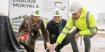 Augančiame Vilniuje – naujos mokyklos statybos