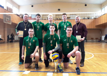 Profesinio mokymo įstaigų tinklinio varžybose būsimieji pasieniečiai pelnė bronzą