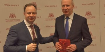 Darbą pradeda naujasis Santaros klinikų vadovas F. Jankevičius