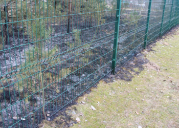 Vilniaus rinktinės pasieniečiams teko gesintuvais malšinti link jų vadavietės plitusias liepsnas