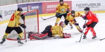 „Energija“ ir antrą kartą įveikė „Geležinio Vilko“ ledo ritulininkus
