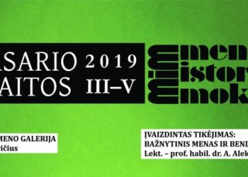 Meno istorijos mokykloje –  pažintis su nežinomu Vilniaus veidu ir bažnytinio meno paslaptimis