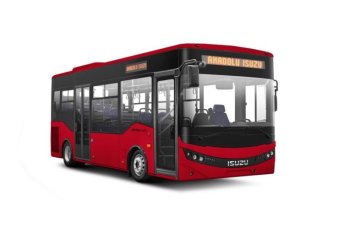 Viešojo transportas atnaujinimas nesustoja – įsigyta 10 raudonų „Isuzu Novociti Life“ autobusų