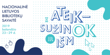 Nacionalinės Lietuvos bibliotekų savaitės renginiai