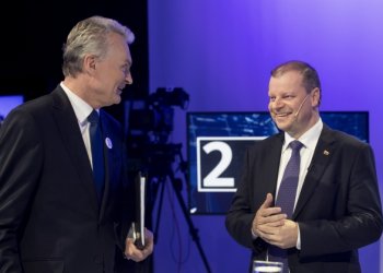 S. Skvernelis susitinka su G. Nausėda aptarti politinę situaciją
