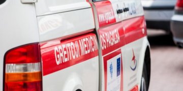 Trakų rajone nepilnametis keturračio vairuotojas sukėlė avariją, du vaikai ligoninėj