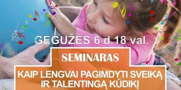Gegužės 6 d. Trakų rajono visuomenės sveikatos biuras kviečia į seminarą