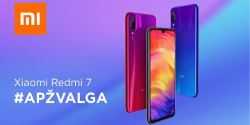 „Xiaomi Redmi 7“ apžvalga