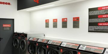 „Speed Queen“ savitarnos skalbyklos Vilniuje