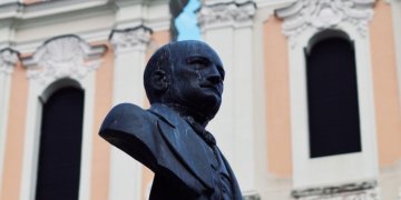 Išgirsk Vilnių: kompozitoriaus Moniuškos biustas prabils maestro Katkaus balsu