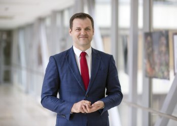 Socialdemokratų lyderis G. Paluckas kandidatuos į Seimą Žirmūnų apygardoje