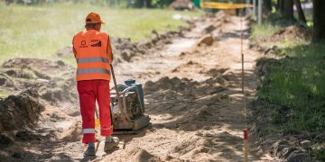 Naujoji Vilnia  atsinaujina – rekonstruojama Parko gatvė ir rajono apšvietimas