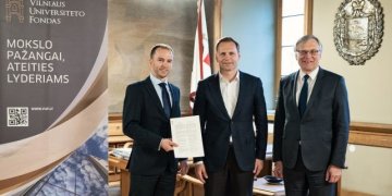 Prie Vilniaus universiteto fondo jungiasi naujas dalininkas