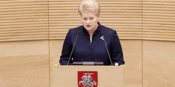Rytoj Seimas išklausys dešimtąjį Respublikos Prezidentės metinį pranešimą