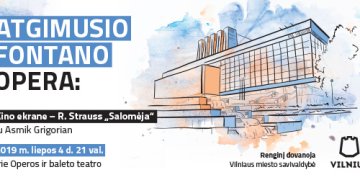 Atgimsta viešoji erdvė prie Operos ir baleto teatro – rekonstruotas legendinis fontanas