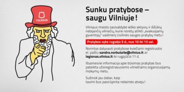 Sunku pratybose – saugu Vilniuje!