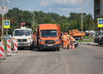 Atnaujinama I. Šimulionio gatvė Karoliniškėse – bus patogi ir dviratininkams