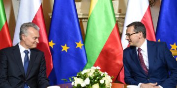 Prezidento susitikime su Lenkijos Ministru Pirmininku aptarta Europos Sąjungos darbotvarkė