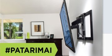 Patarimai, kaip išsirinkti televizoriaus laikiklį