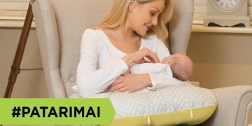 Patarimai, kaip išsirinkti maitinimo pagalvę