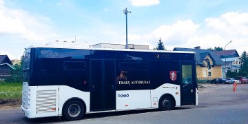 Turistų, miesto svečių ir trakiečių patogumui į gatves grįžta maršrutinis miesto autobusas