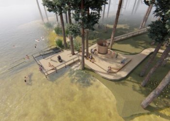 Prie Balžio ežero atsiras ir neįgaliesiems pritaikytas paplūdimys