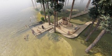 Prie Balžio ežero atsiras ir neįgaliesiems pritaikytas paplūdimys