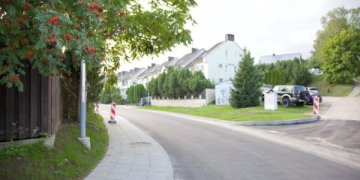 Atnaujinta sostinės Noragiškių gatvė