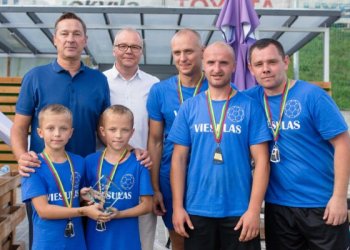 Vilniuje praūžė pirmasis miesto seniūnijų šeimų futbolo 3×3 turnyras