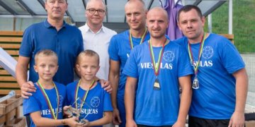 Vilniuje praūžė pirmasis miesto seniūnijų šeimų futbolo 3×3 turnyras