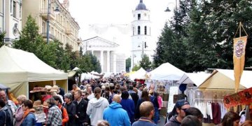 Vilniaus senamiestyje rengiama Tautų mugė