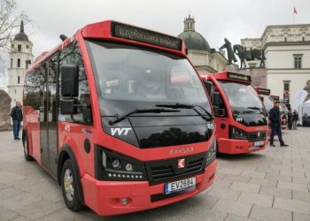 Ekologiška viešojo transporto revoliucija – Vilniuje pristatyti pirmieji Lietuvoje elektriniai autobusai