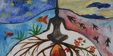 Seime bus pristatyta Šalčininkų rajono mokyklų mokinių piešinių paroda „Pasaulio gyvybės medis“