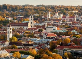 Pamatyk Vilnių iš 77 m aukščio!