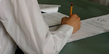 Konstitucijos egzamine dalyvavo mažiau žmonių nei pernai