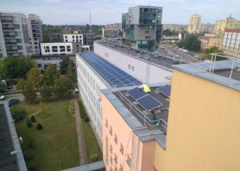 Vilniaus rajono sveikatos priežiūros įstaigose įrengtos saulės jėgainės startavo visu pajėgumu