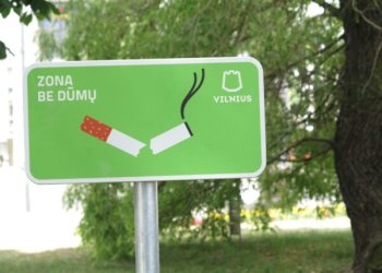 Zona be dūmų: Vilniaus vaikų žaidimų aikštelėse nebeliks rūkalių