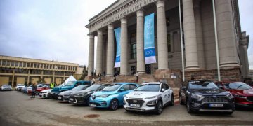 Vilniaus centre prasidėjo rekordiniai „Lietuvos metų automobilio 2020“ rinkimai